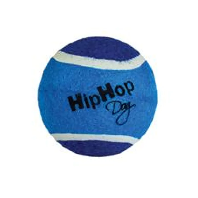 Tenisový míč plněný, plovoucí 6,5 cm HIPHOP DOG 1ks/6,5cm