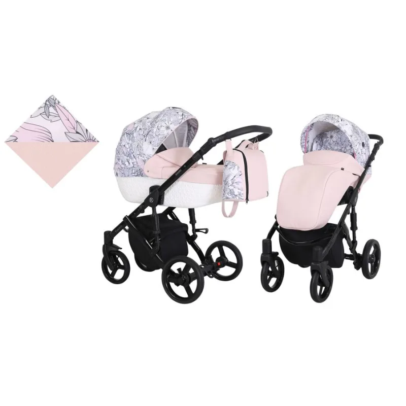 Kočík Kunert Tiaro black frame 2v1 - 07