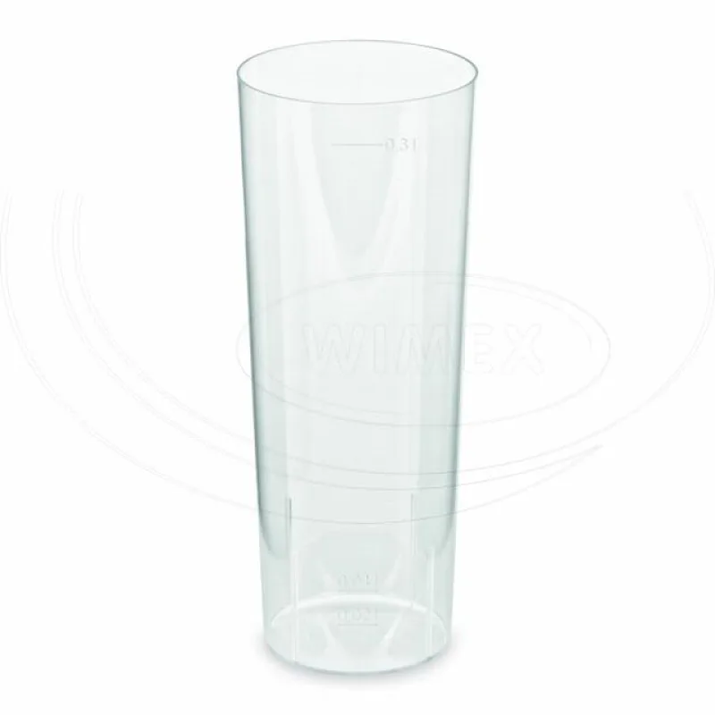 Kelímek vratný na Longdrink 4 cl / 0,3 l (PP) [10 ks] (20103)