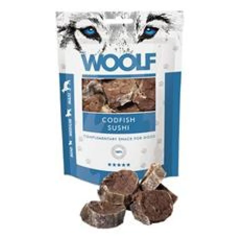 WOOLF pochoutka codfish sushi 100g 100g