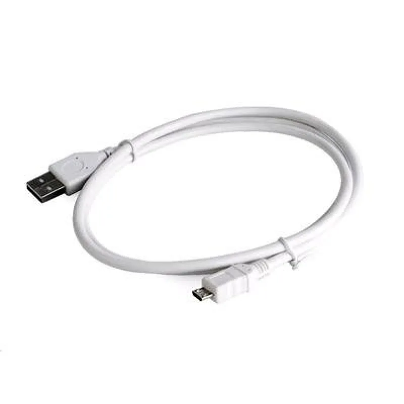 Kábel CABLEXPERT USB A Male/Micro B Male 2.0, 0,5m, White, High Quality…