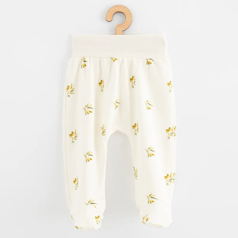 Dojčenské polodupačky z organickej bavlny New Baby Olivy