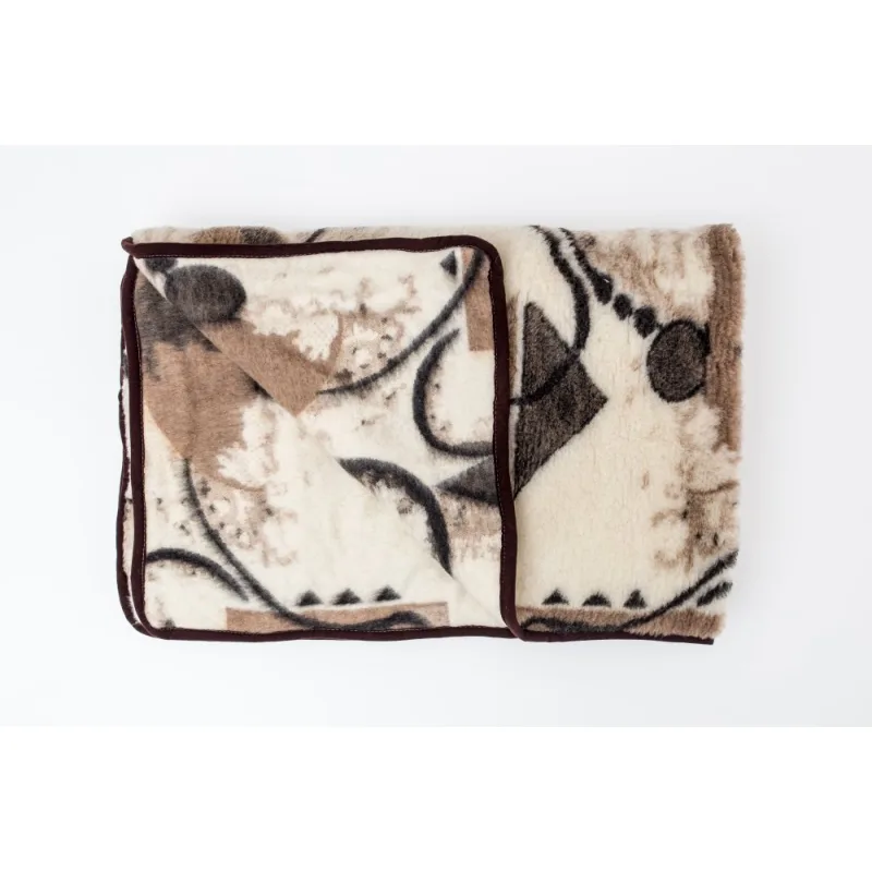Deka z ovčej vlny 007 200x180 cm