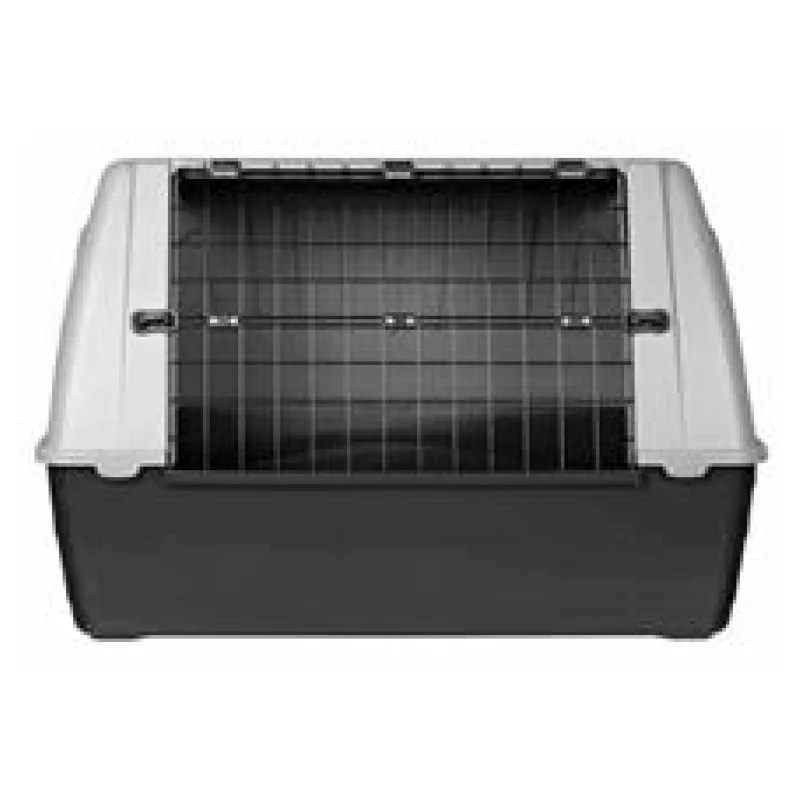 Transportní box JOURNEY, M: 88 x 58 x 51 cm, černá/šedá