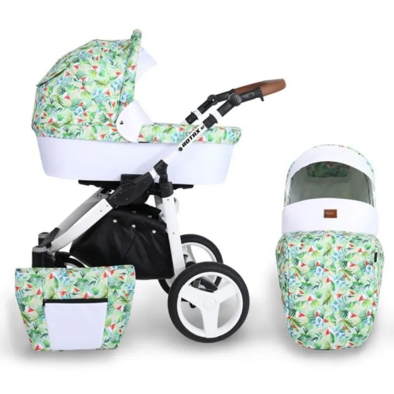 Kočík Kunert Rotax white frame 2v1 - 06