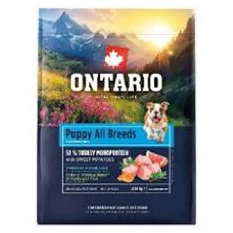 Ontario Senior All Breeds Monoprotein Turkey & Sweet Potatoes 2x12kg