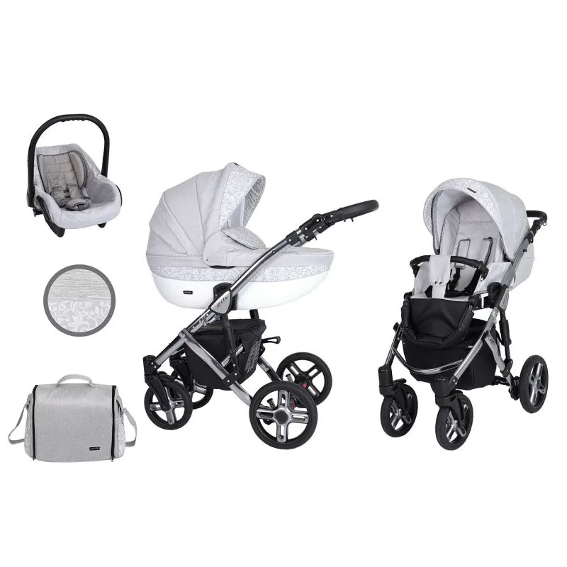 Kočík Kunert Mila Premium graphite frame 3v1 - 12