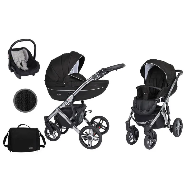 Kočík Kunert Mila Premium graphite frame 3v1 - 04