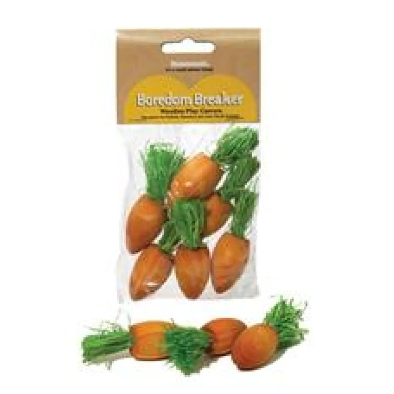 Hračka hlod. dřevo interakt.- náhr. mrkve Rosewood 6 ks