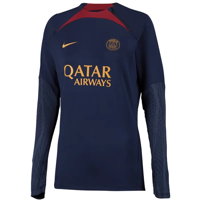 Nike Paris Saint-Germain FC - PSG tréningová mikina modrá dámska