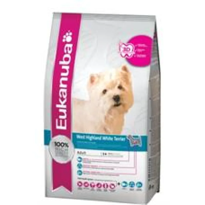 Eukanuba West Highland a White Terrier 2,5 kg