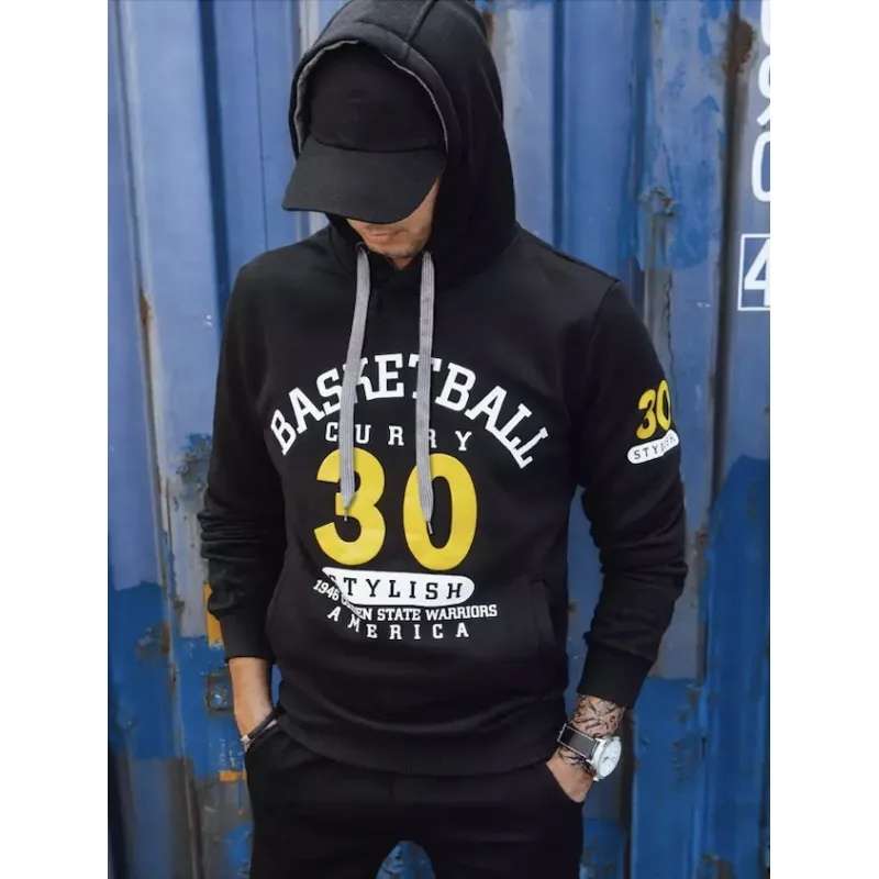 Dstreet BX5298 Pánská mikina čierna 2XL