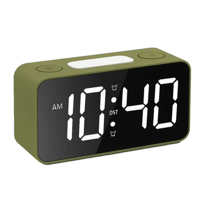 JVD Digitální svítící barevný budík JVD SB2020.1 s nastavitelnými barvami číslic