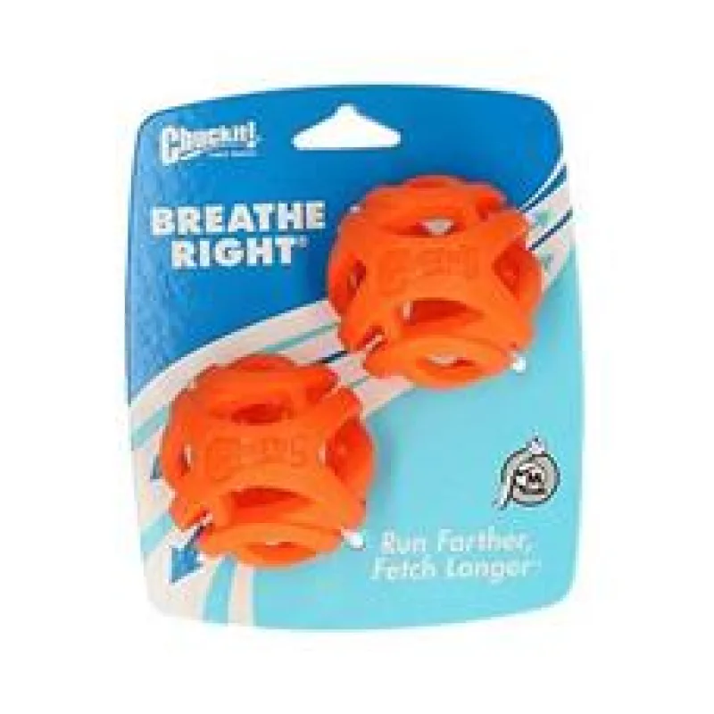 Hračka pes Chuckit Breathe Right Fetch Ball medium 2 ks