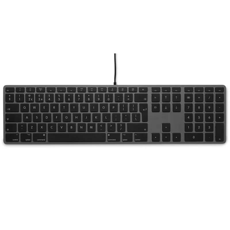 LMP klávesnica Wired USB Keyboard pre Mac 110 keys UK layout - Space Gray…