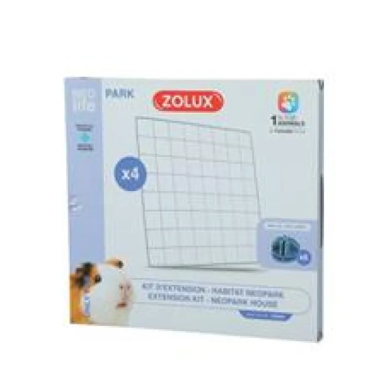 Komponenty NEOLIFE NEOPARK morče 4panely mřížka Zolux 1 sada