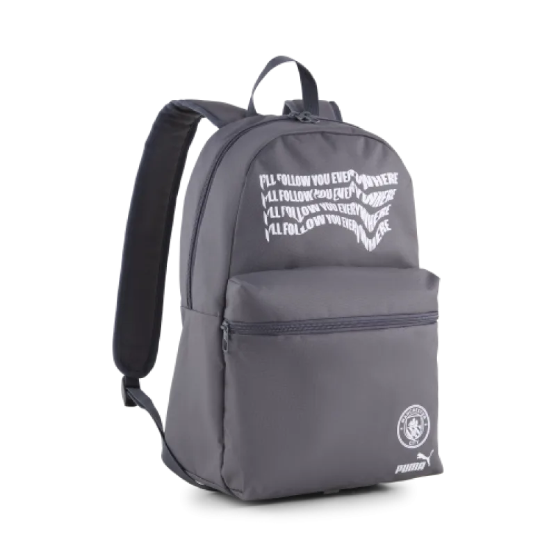 Puma Manchester City ruksak / batoh šedý - SKLADOM