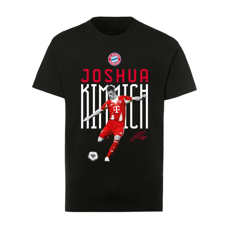 FC Bayern Mníchov Joshua Kimmich tričko čierne pánske