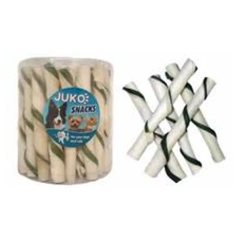Trubička bílá Mint JUKO Snacks 35ks