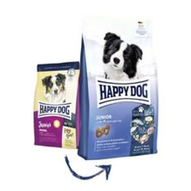 Happy Dog Junior NEW 1 kg sleva