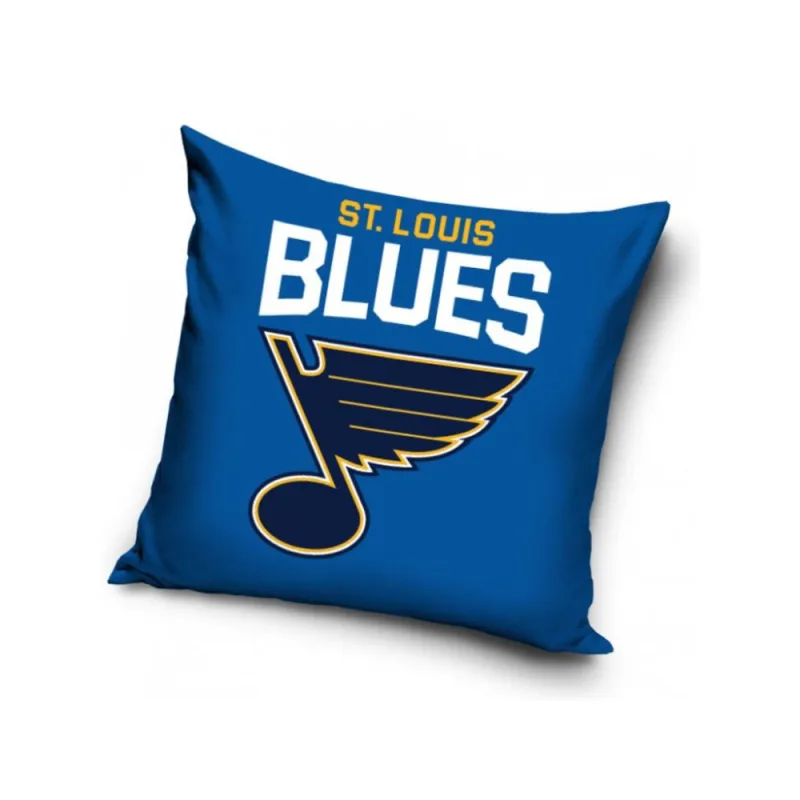 Vankúšik NHL ST. LOUIS BLUES LIGHT BLUE 40x40 cm