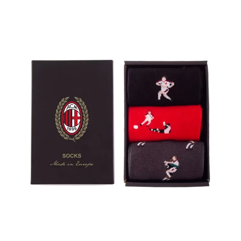 COPA AC Miláno (AC Milan) ponožky v darčekovej krabičke