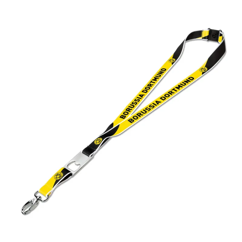 Borussia Dortmund BVB kľúčenka / šnúrka na kľúče s otváračom na fľaše