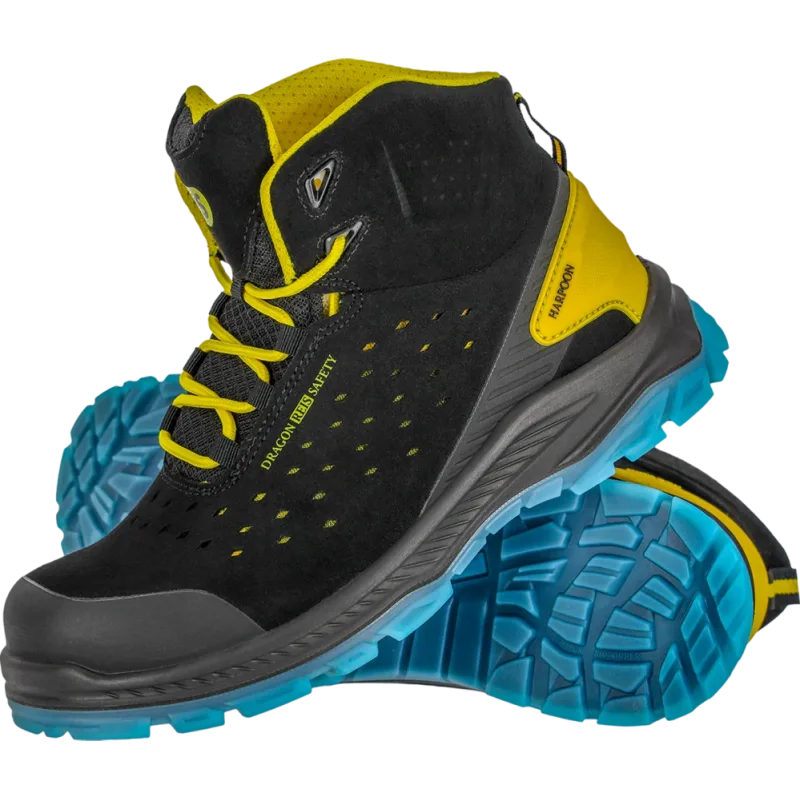Reis BC HARPOON S1 PS SR FO obuv black/yellow 39-47