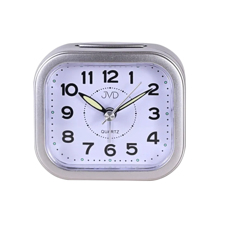 JVD Levný analogový ručkový budík JVD SRP8006.3 s osvětlením
