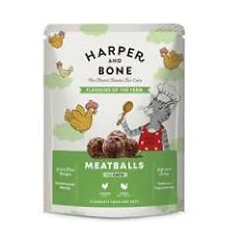 Harper and Bone Cat příchutě farmy, kapsička 85g