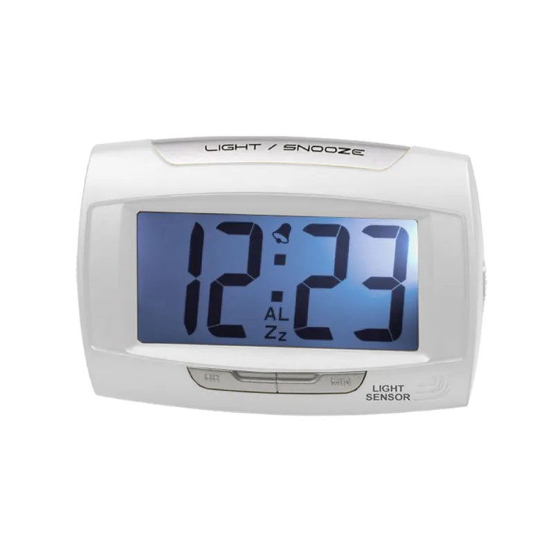 JVD Moderní digitální budík JVD SB91.11 (možnost připojit i do el. sítě)