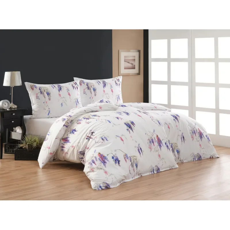 Matějovský Bavlna Deluxe Digitál Wisteria 140x200/70x90 cm