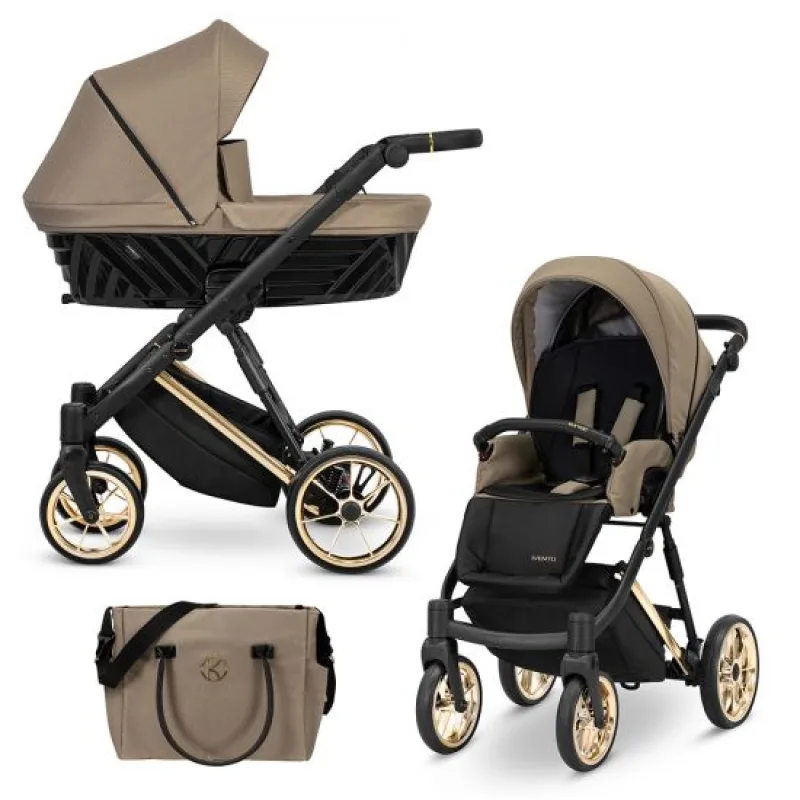 Kočík Kunert Ivento Premium 2v1 - caramel macchiato