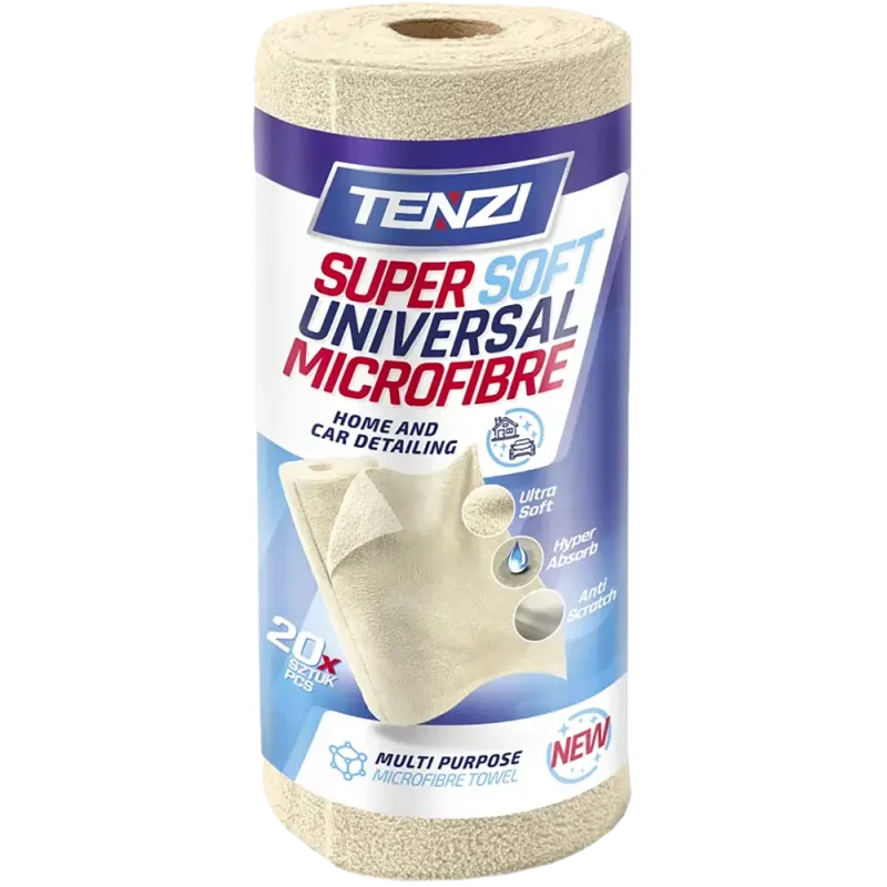 Tenzi TS0019 utierka z mikrovlákna krémová 20 ks 35x35 cm