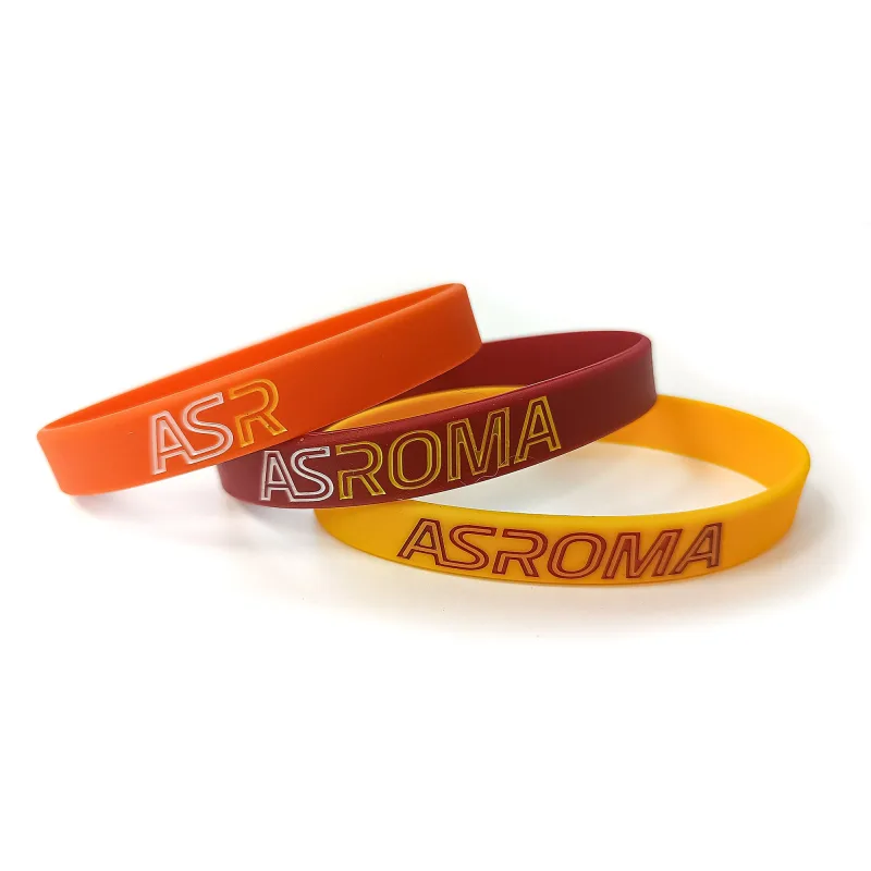 AS Rím - AS Roma náramky (3 ks v balení)