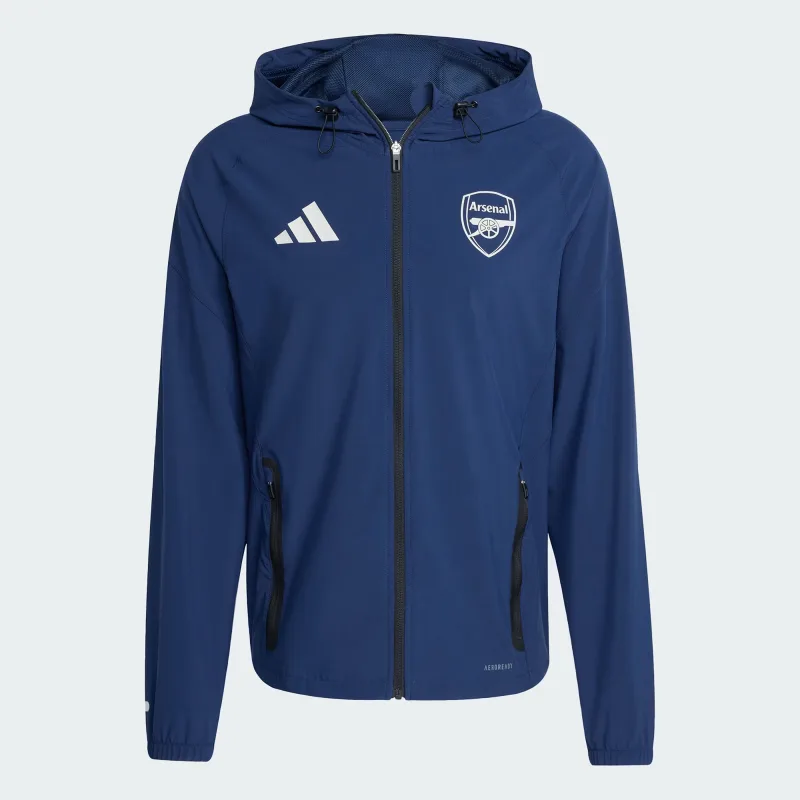 Adidas Arsenal bunda modrá pánska 2025-2026