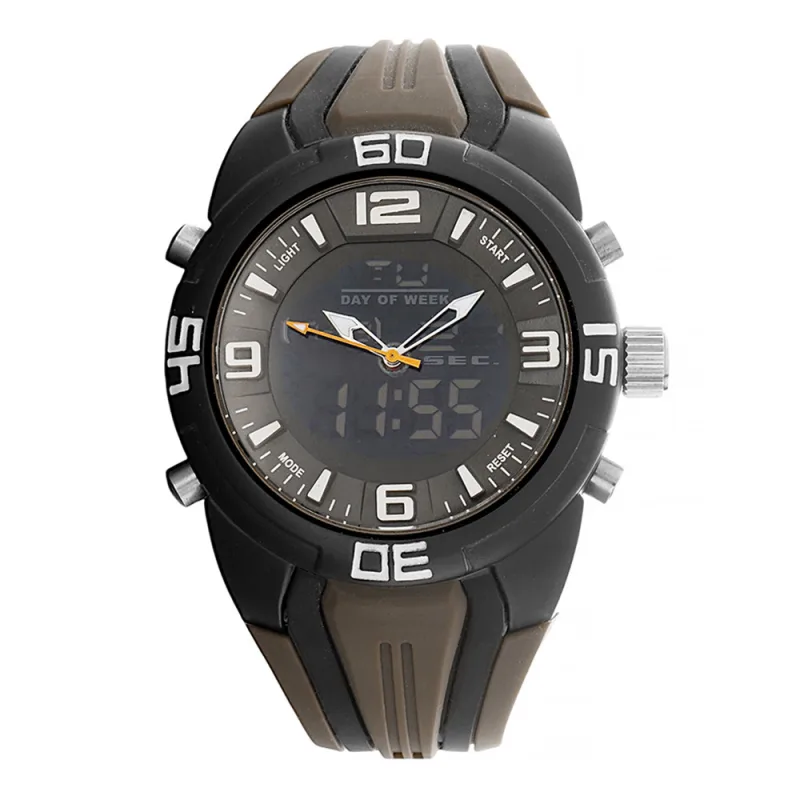 MPM Pánské sportovní multifunkční analogovo-digitální hodinky MPM Ryan - C W01M.10792.C