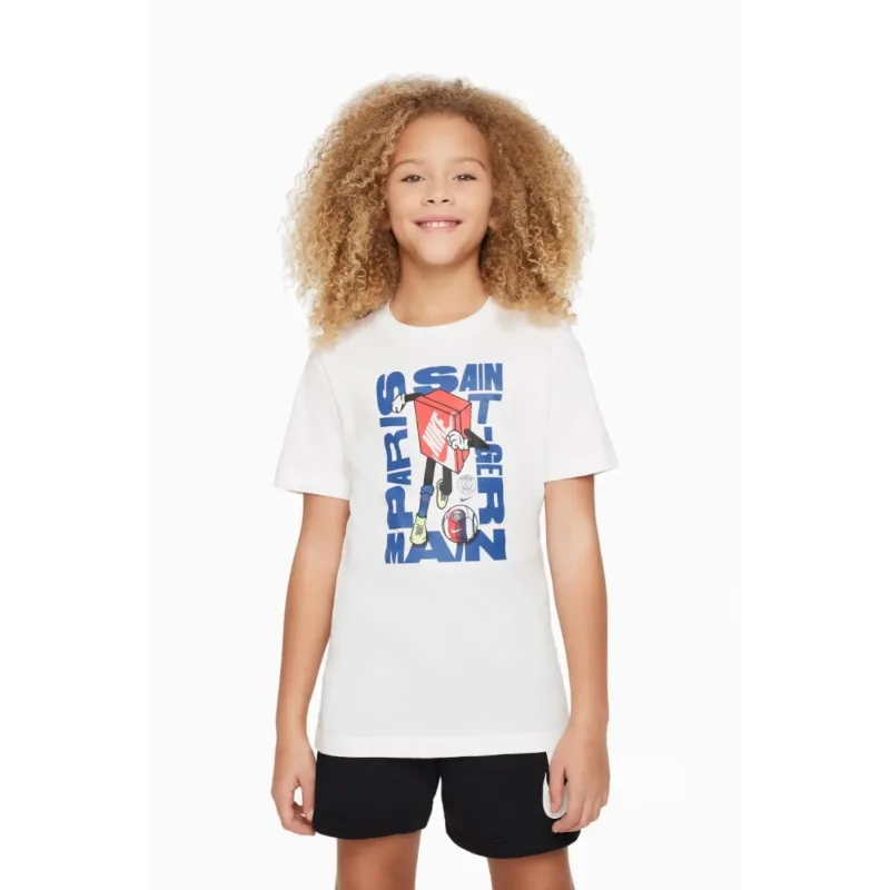 Nike Paris Saint Germain - PSG tričko biele detské