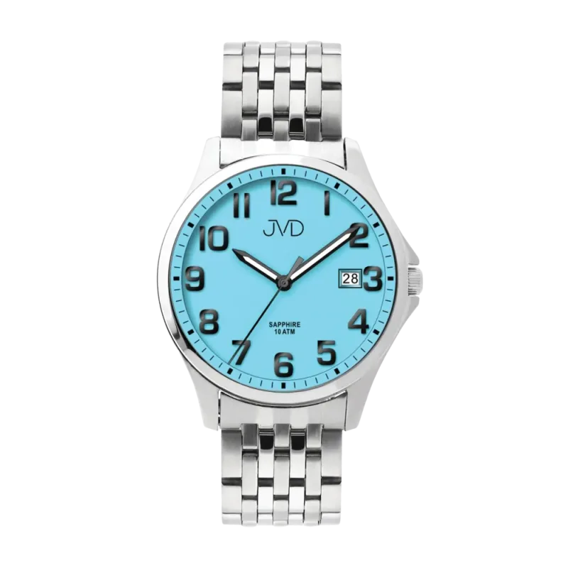 Vodotěsné pánské náramkové hodinky JVD JE612.5 - 10ATM se safírovým sklem