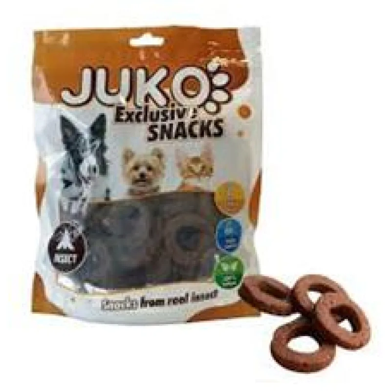 Hmyzí kroužky JUKO Exclusive Snacks 250g