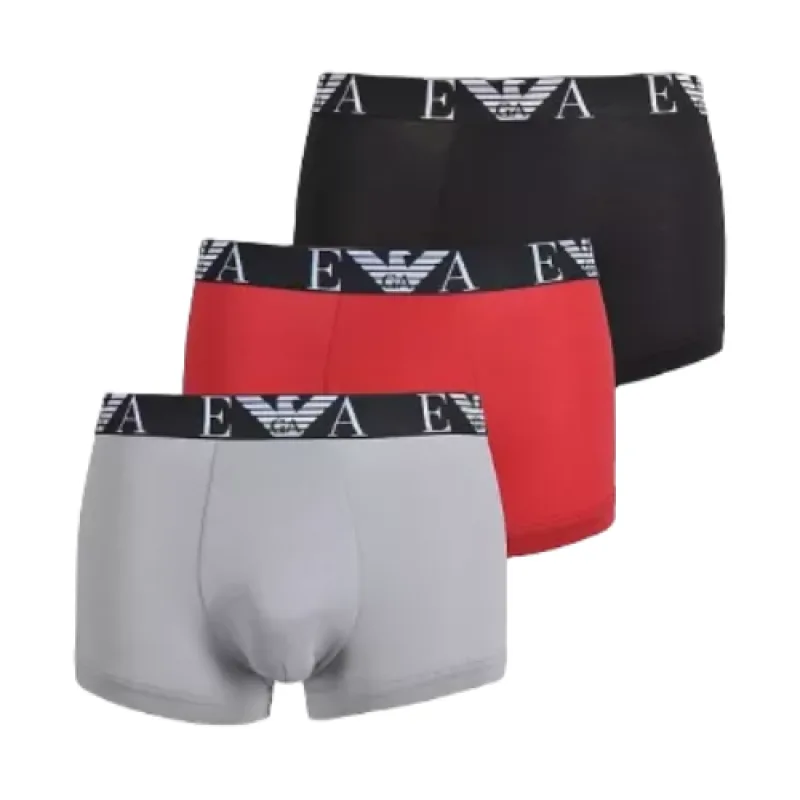 Emporio Armani 111357 3F715 Boxer 3 PACK farebné