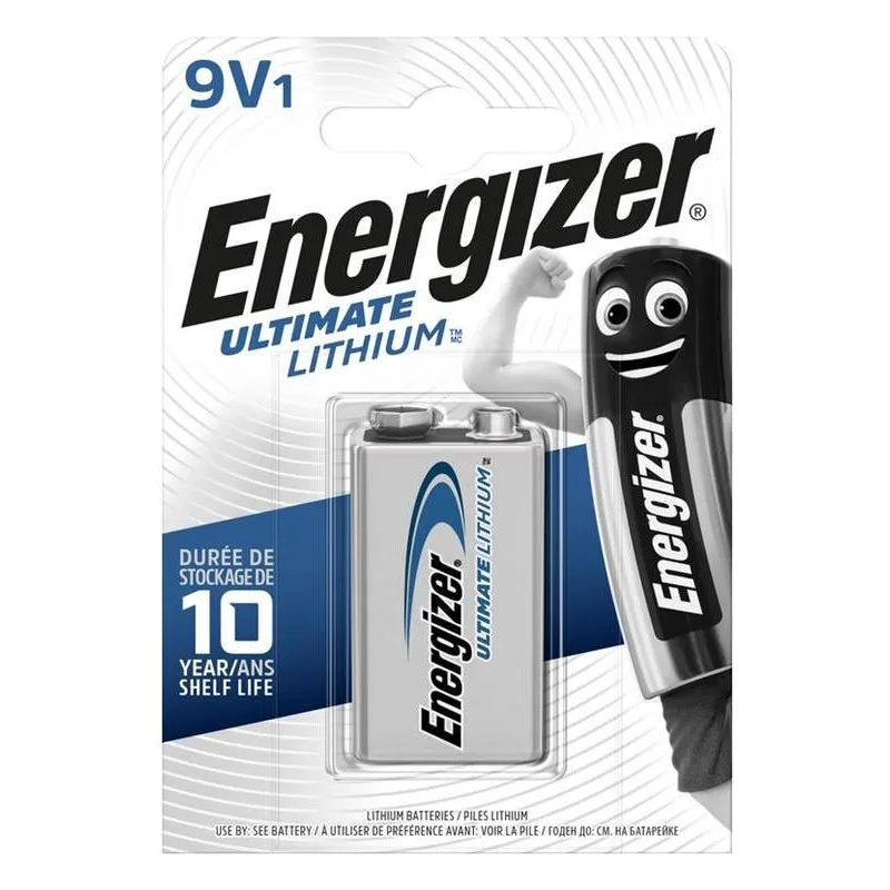 Energizer 9V Ultimate Lithium 550510,00