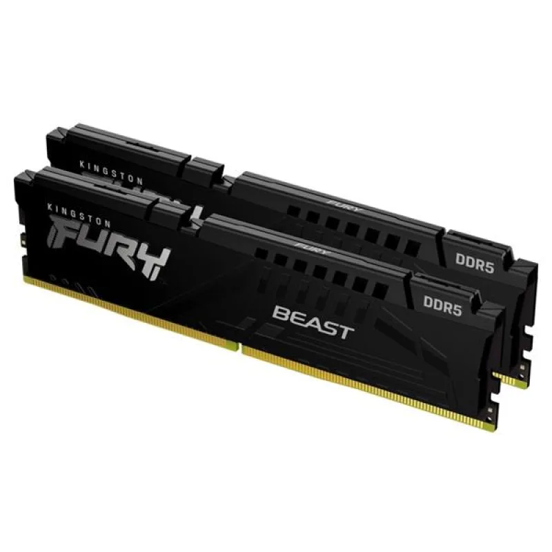 DDR 5.... 32GB . 5600MHz. CL40 FURY Beast Black Kingston XMP …