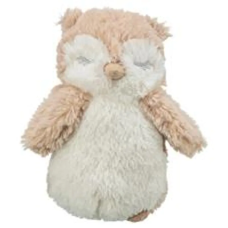 Be Eco spící sova, plyšová hračka bez zvuku 18 cm