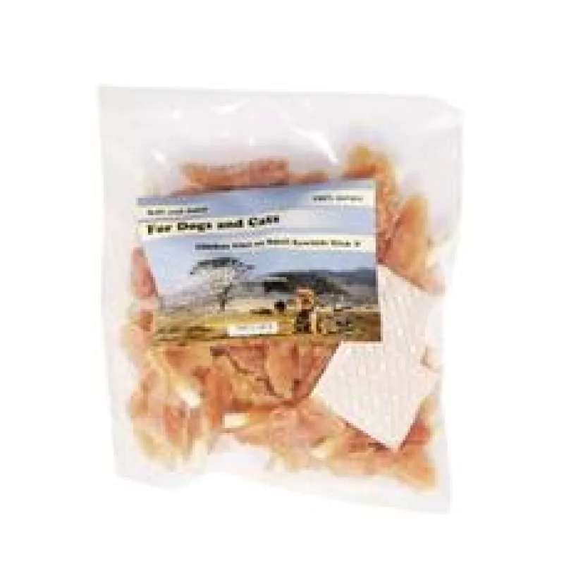 Pochoutka Kuřecí filety na tyčce z buvolí kůže 6cm/500g