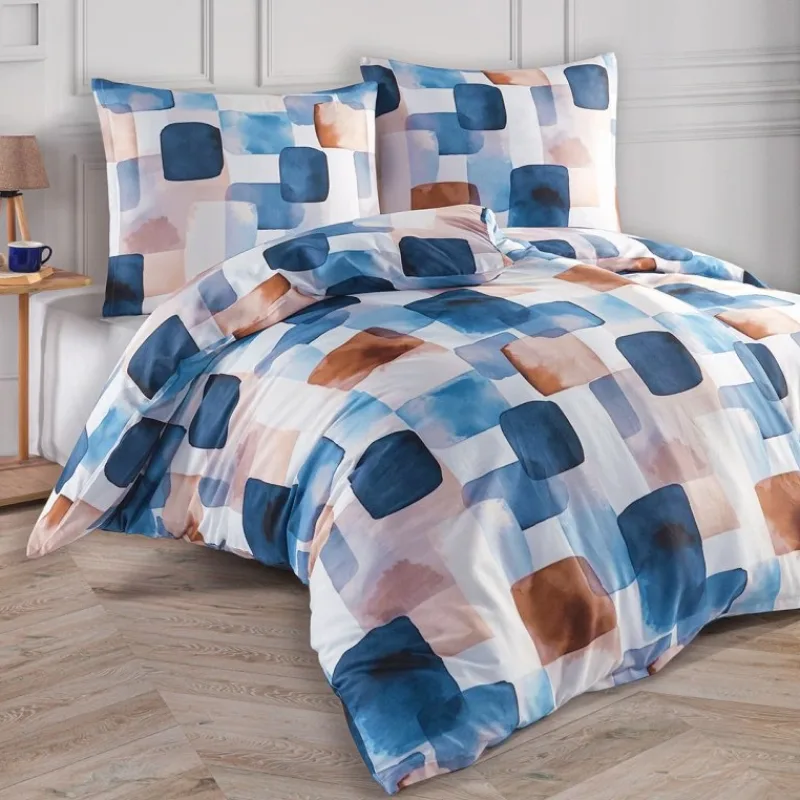 Saténové obliečky Echo 160x200/2x70x80 cm