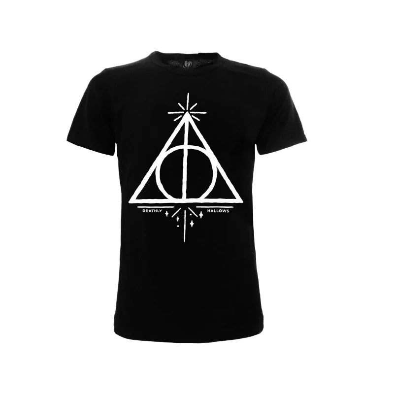 Harry Potter Deathly Hallows - Dary smrti tričko čierne detské