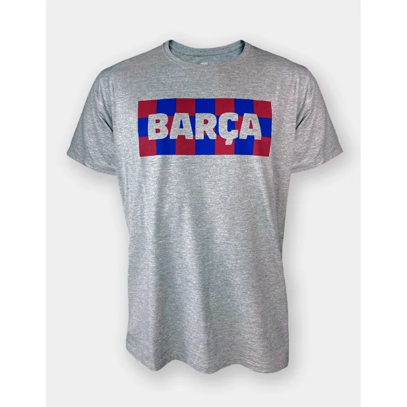 FC Barcelona tričko šedé pánske - SKLADOM