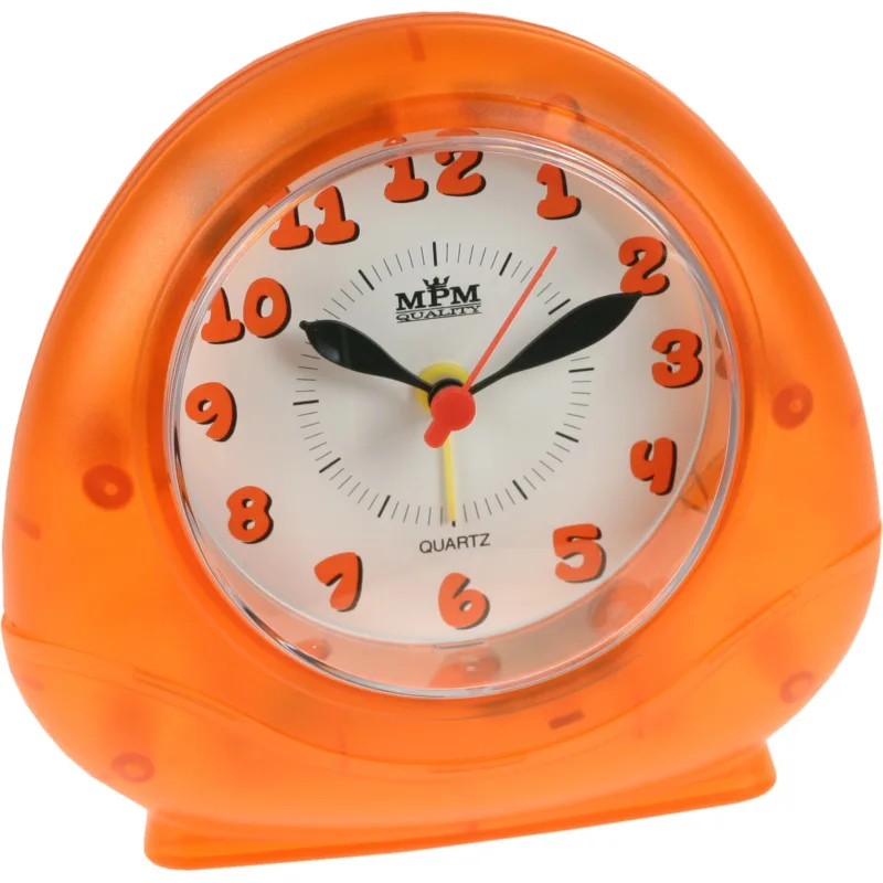 MPM Oranžový dětský budík MPM C01.2564