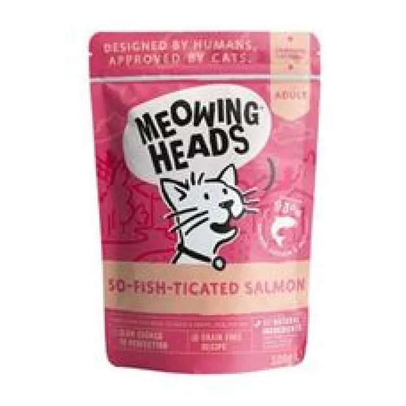 Kapsička MEOWING HEADS So-fish-ticated Salmon 100 g
